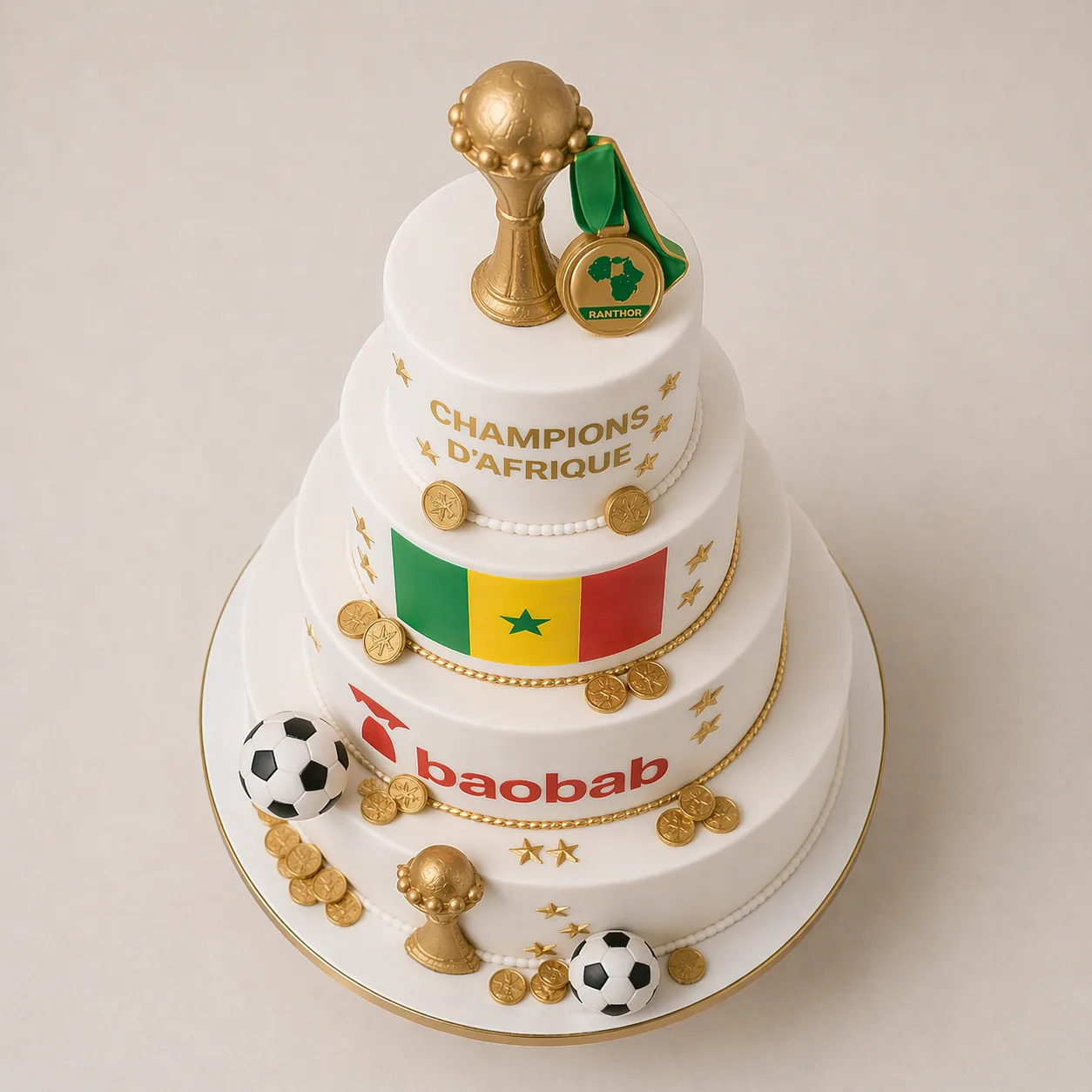 Africa Champion, Side view