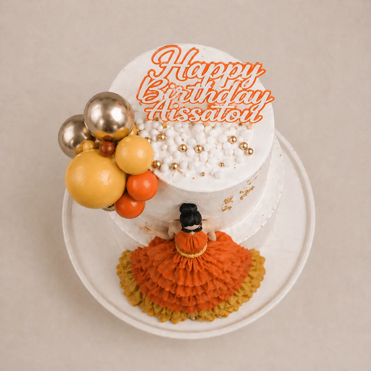 The Sweetest Shade of Orange, Side view